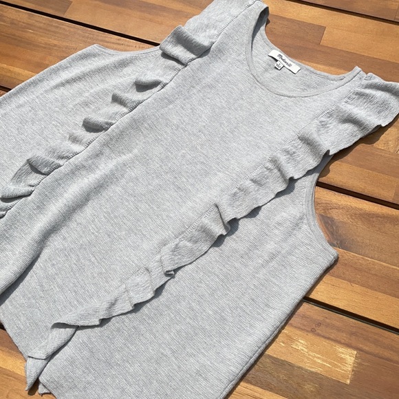Madewell “Ruffled Sweater” Tank - Picture 5 of 10
